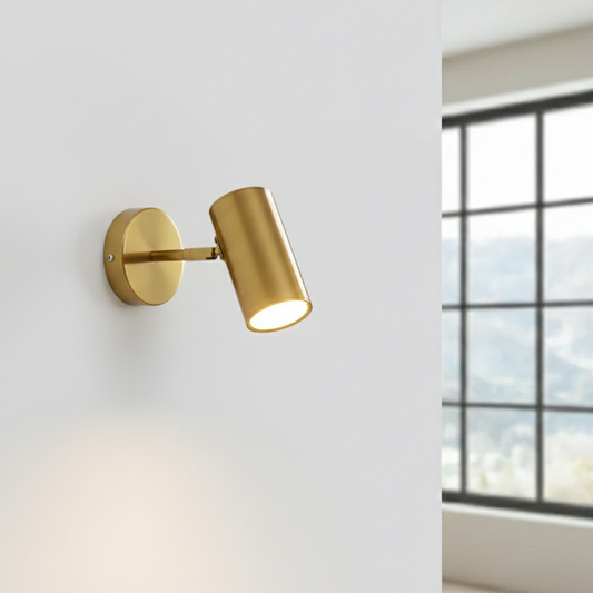Wandspot LED Draaibaar Metaal Zwart Goud Geïntegreerd Slaapkamer Woonkamer Leeslamp Accentverlichting Modern Minimalistisch