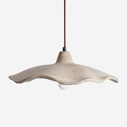 Hanglamp Travertin Beige Organische Vorm 42cm E27